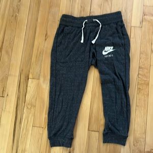 Nike cropped sweatpants